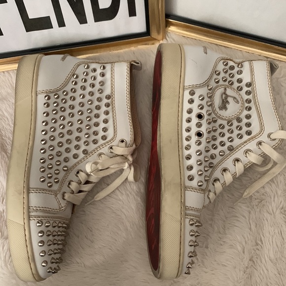 Louboutin Spike High Tops Sneakers - Picture 2 of 11